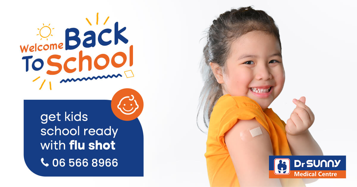 Get kids school ready with flu shot