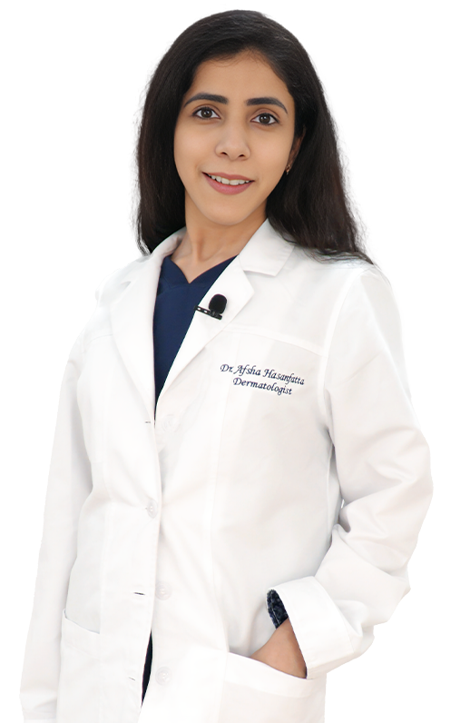 Dr. Afsha Hasanfatta dermatologist in Sharjah