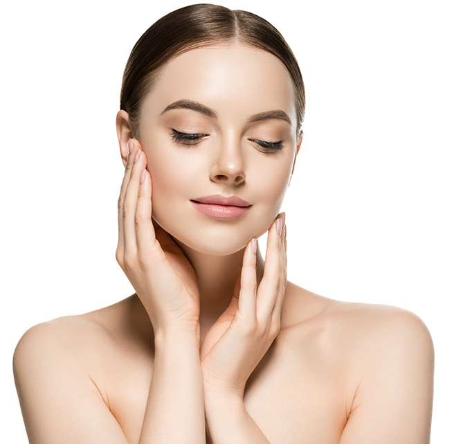 Women undergone Augmented Chin treatment