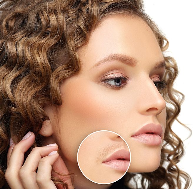 fine hair bleaching sharjah