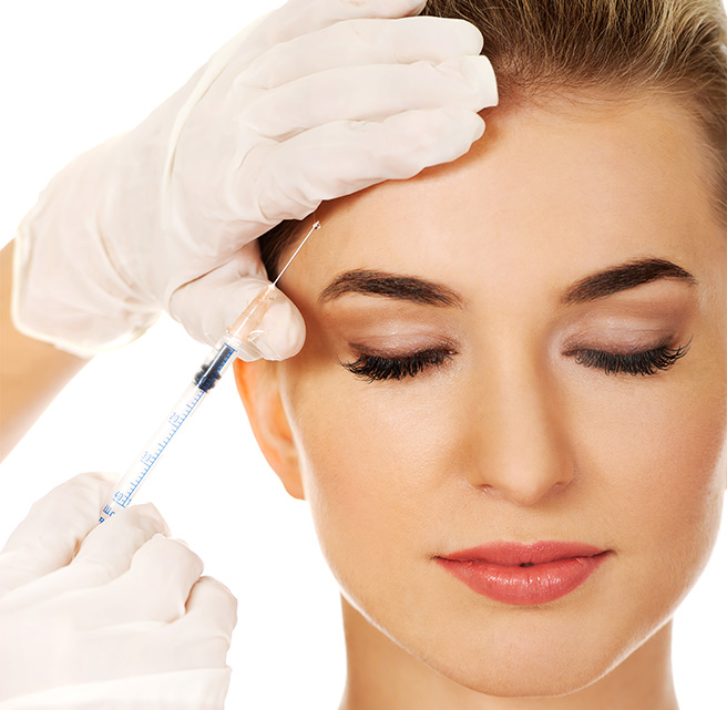 Non surgical brow lift treatment with Botulinum Toxin