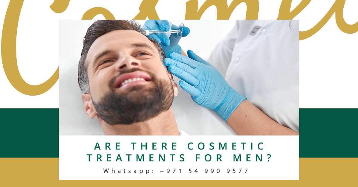 Are there Cosmetic Treatments for Men